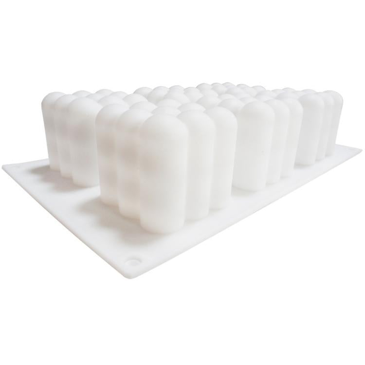 6-Cavity 3D Magic Cube Silicone Mousse Cake Mold Fondant Candle Mold