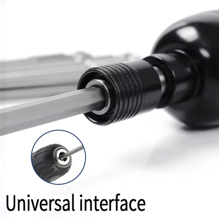 Magnetic S2 Pneumatic Air Bit Electric Drill Plum Blossom Head With Center Hole