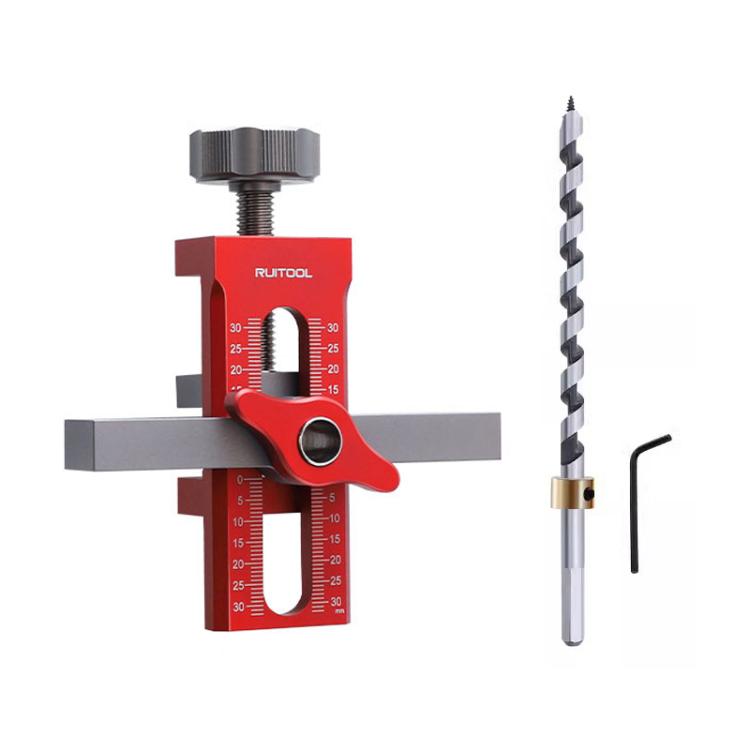 RUITOOL Cabinet Door Installation Locator Aids Adjustable Rebounder Punched Mounting Jig Leveling Device