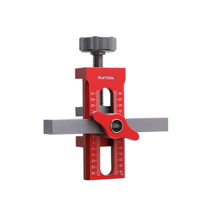 RUITOOL Cabinet Door Installation Locator Aids Adjustable Rebounder Punched Mounting Jig Leveling Device