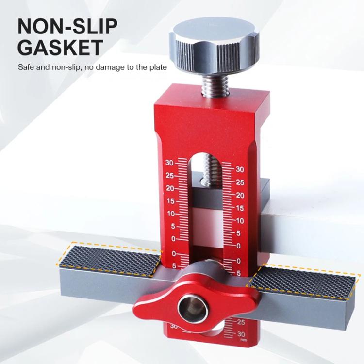 RUITOOL Cabinet Door Installation Locator Aids Adjustable Rebounder Punched Mounting Jig Leveling Device