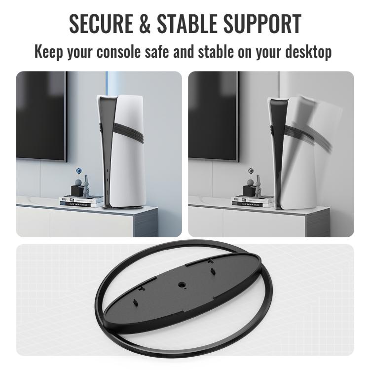 For PS5 / PS5 Slim / PS5 Pro Game Console Desktop Vertical Stand Non-Slip Base