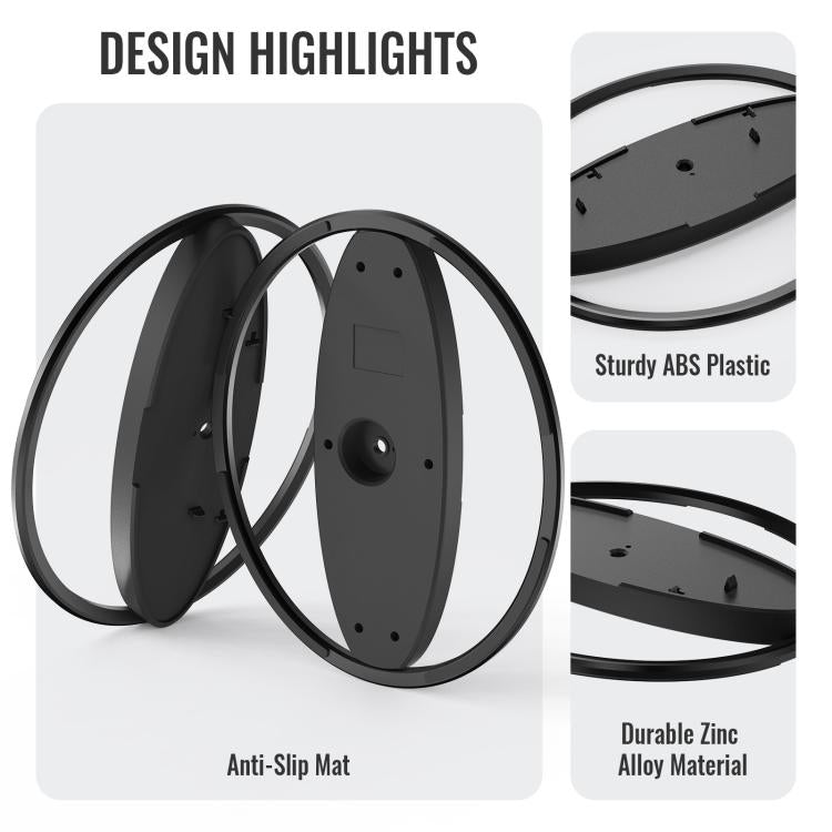 For PS5 / PS5 Slim / PS5 Pro Game Console Desktop Vertical Stand Non-Slip Base