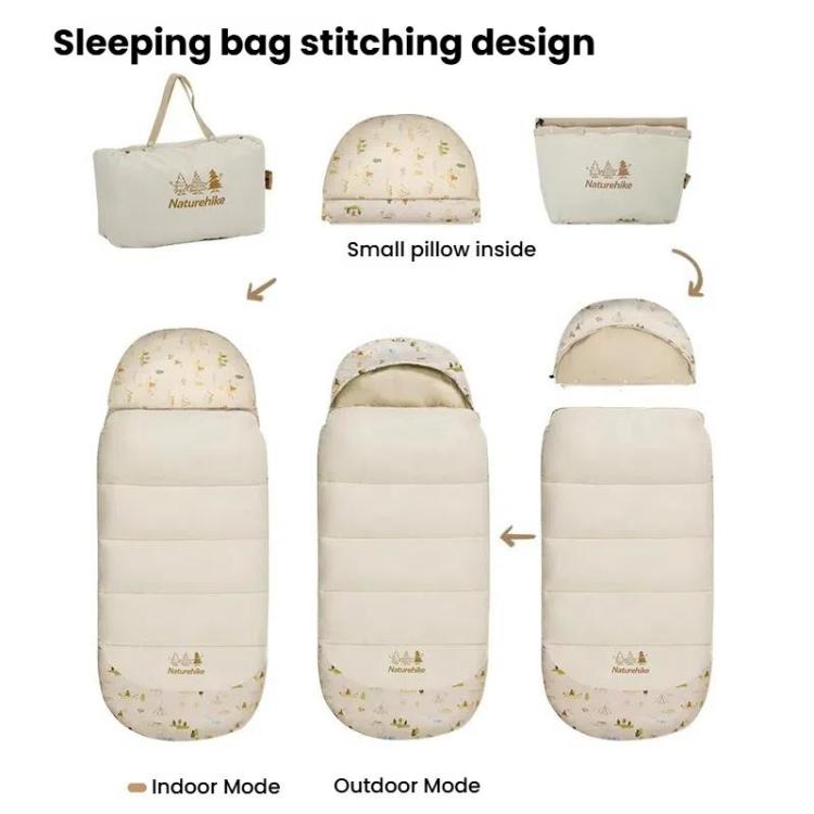 Portable Outdoor Camping Cotton Kids Sleeping Bag Camping Warm Quilt