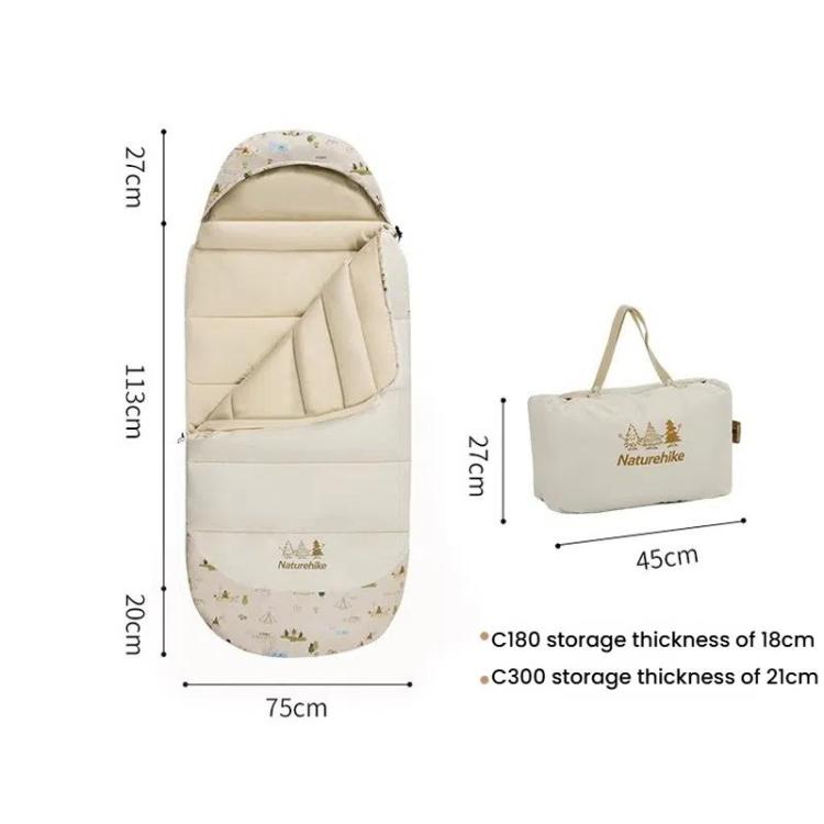 Portable Outdoor Camping Cotton Kids Sleeping Bag Camping Warm Quilt