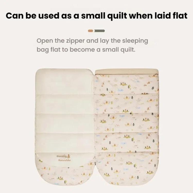 Portable Outdoor Camping Cotton Kids Sleeping Bag Camping Warm Quilt