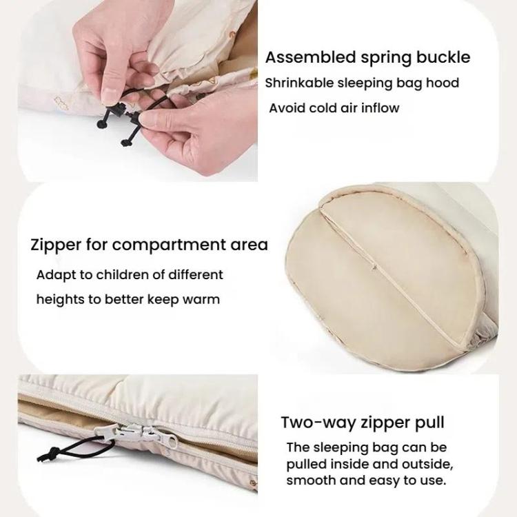 Portable Outdoor Camping Cotton Kids Sleeping Bag Camping Warm Quilt