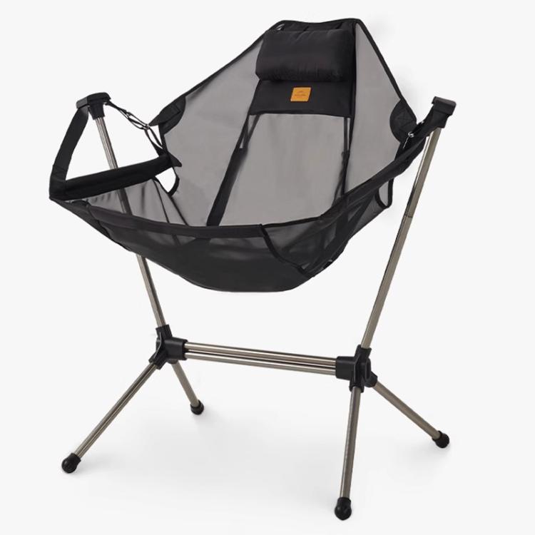 Naturehike Outdoor Folding Rocking Chair Portable Recliner Chair Leisure Camping Picnic Swing Chair