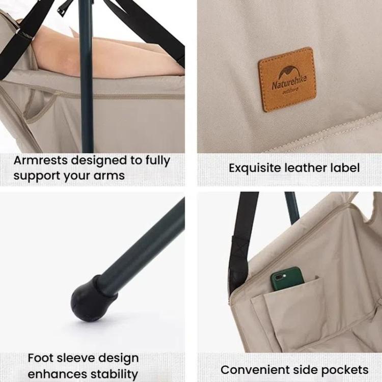 Naturehike Outdoor Folding Rocking Chair Portable Recliner Chair Leisure Camping Picnic Swing Chair