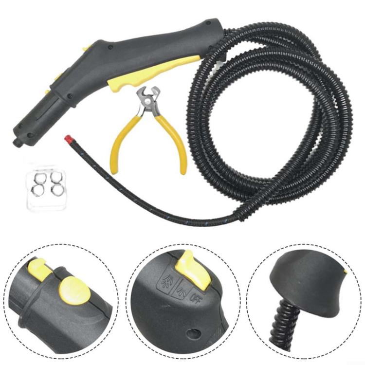 7pcs / Set For Karcher SC4 / SC2 / SC3 / CTK10 / STK20 Steam Cleaner Switch Control Handle Hose