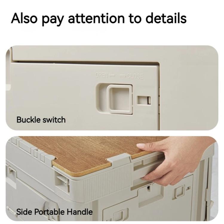 Naturehike Outdoor Large Capacity Folding Storage Box Portable Camping Table