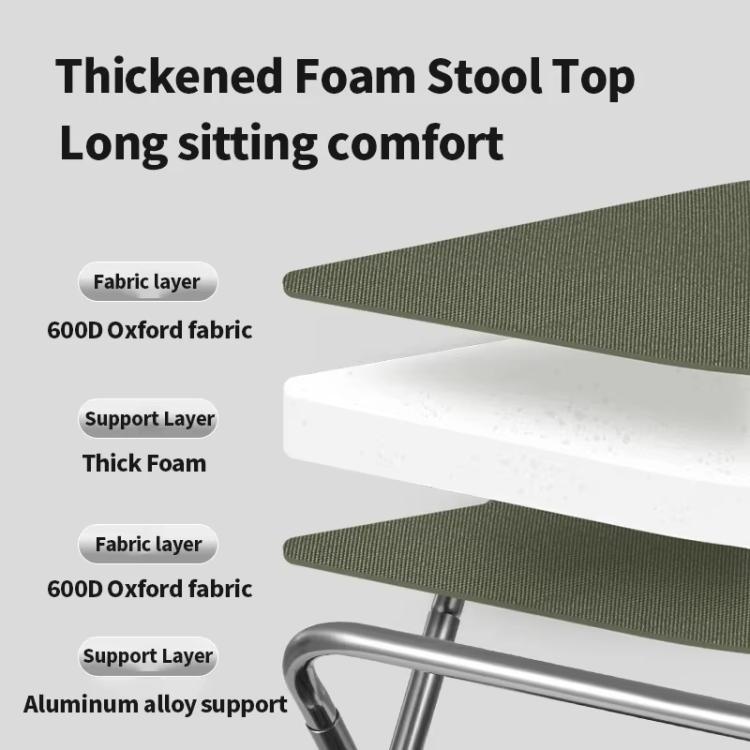 Naturehike Folding Stool Portable Outdoor Camping Aluminum Chair