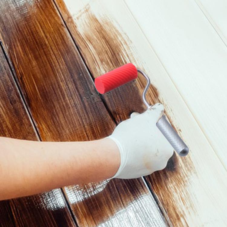 Glue Tray Brush Tool Silicone Case Roller Brush Reusable Paint Tray Woodworking Glue Container