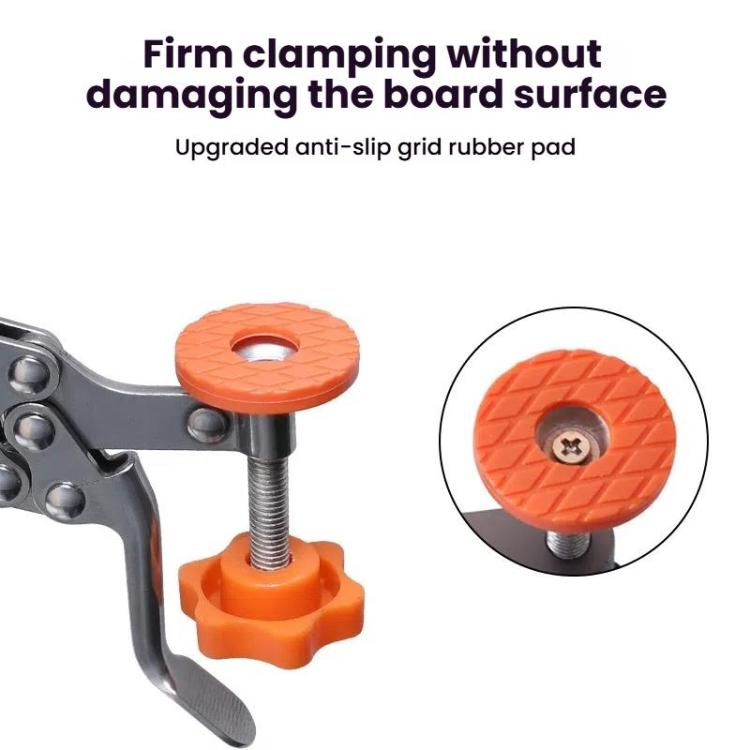 RUITOOL Stainless Steel Hinge Puncher Locator Adjustable Margin Quick Jig Woodworking Closet Door Hinge Punching Tool