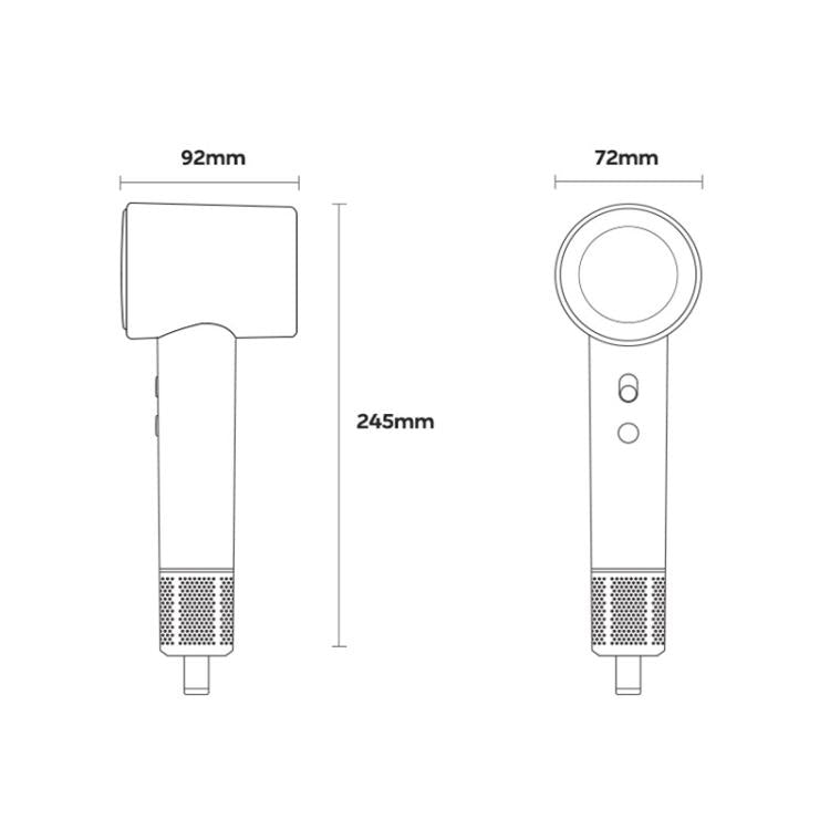 D3 110000 High Speed Smart Constant Temperature Negative Ion Hair Dryer
