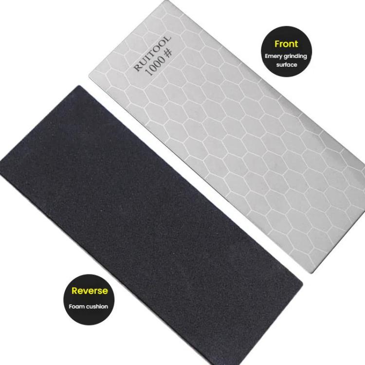 RUITOOL Emery Sharpening Disc Rectangular Diamond Honeycomb Knife Sharpener Household Polishing Tool