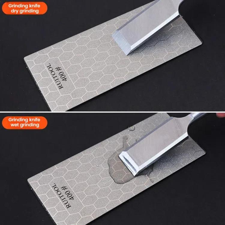 RUITOOL Emery Sharpening Disc Rectangular Diamond Honeycomb Knife Sharpener Household Polishing Tool