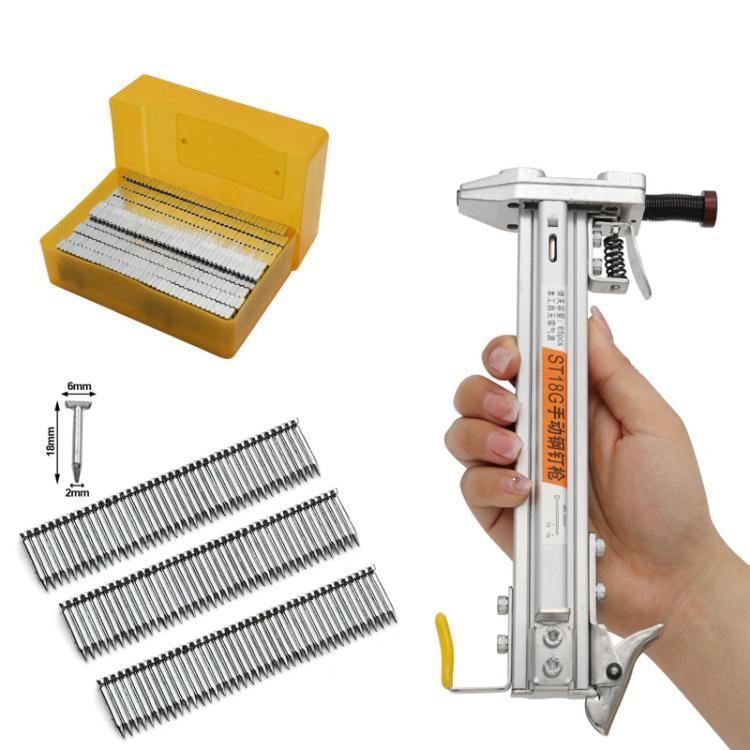 Manual Wire Trough Steel Nail Cement Nail Tool