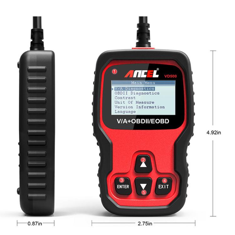 Ancel VD500 For Volkswagen / Audi / Skoda / Seat Automotive Diagnostic Scan Tool