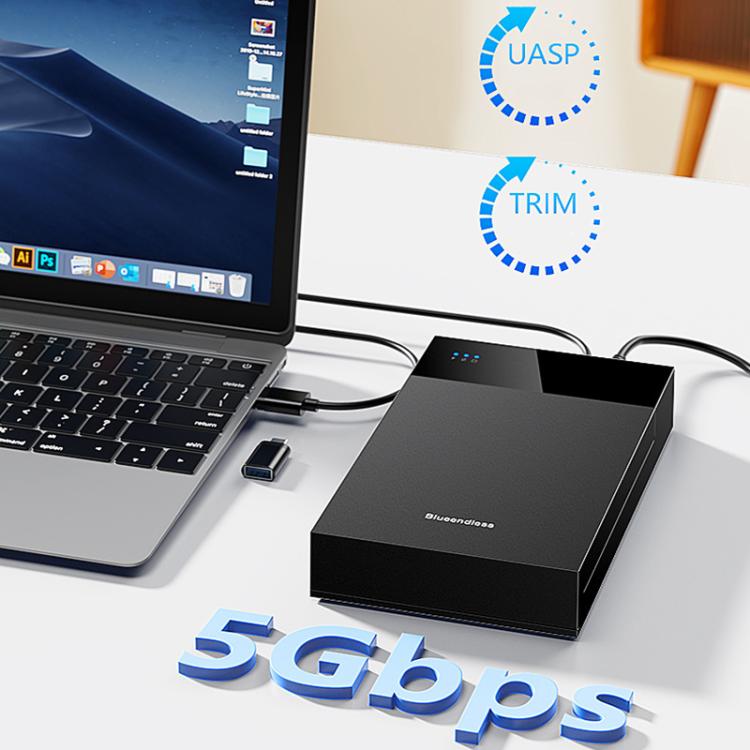Blueendless MR35TC 3.5-inch USB3.0 2.5/3.5-inch SATA Mobile Hard Disk Box