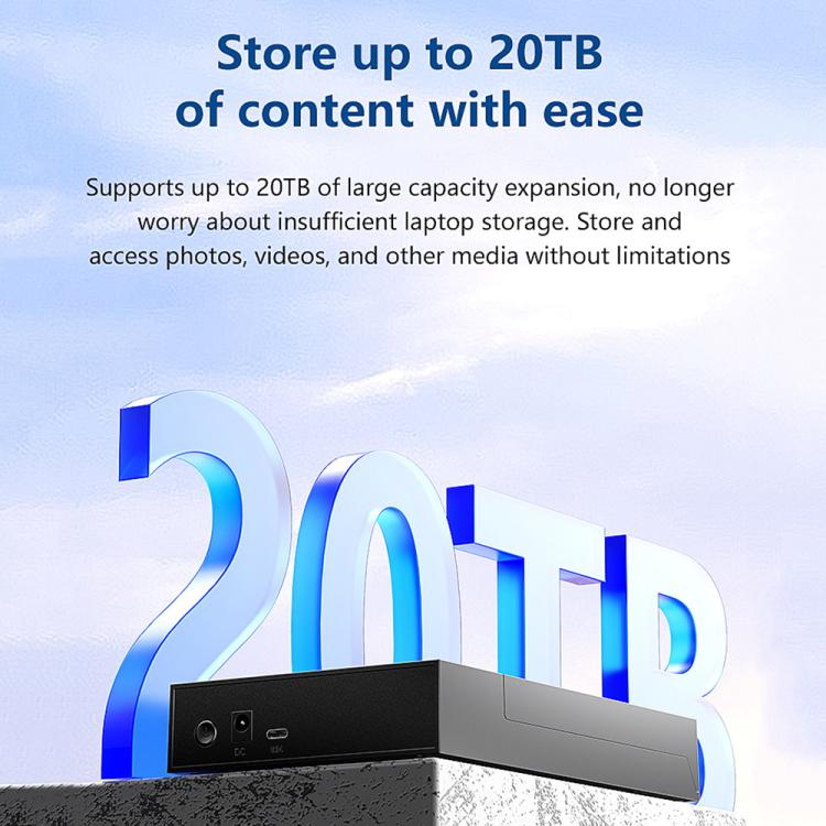 Blueendless MR35TC 3.5-inch USB3.0 2.5/3.5-inch SATA Mobile Hard Disk Box