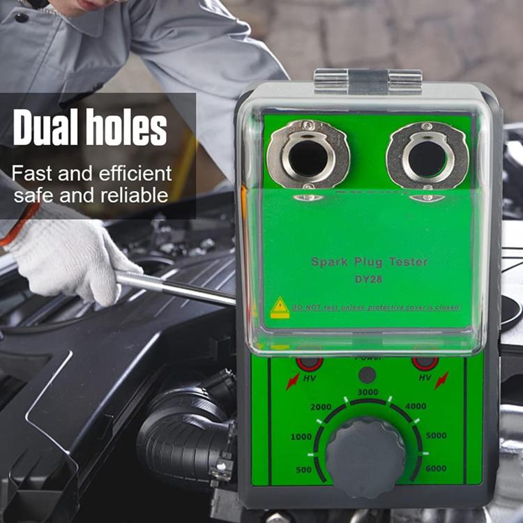DUOYI Automobile Dual-hole Spark Plug Diagnostic Tester