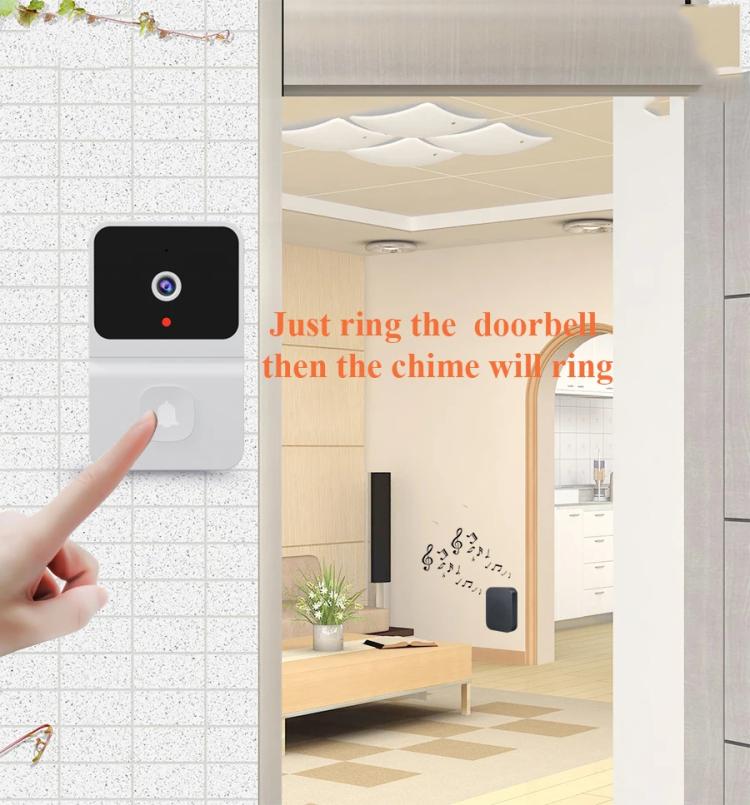 T3 WiFi Video Smart Doorbell Supports Tuya APP Night Vision Two-way Intercom