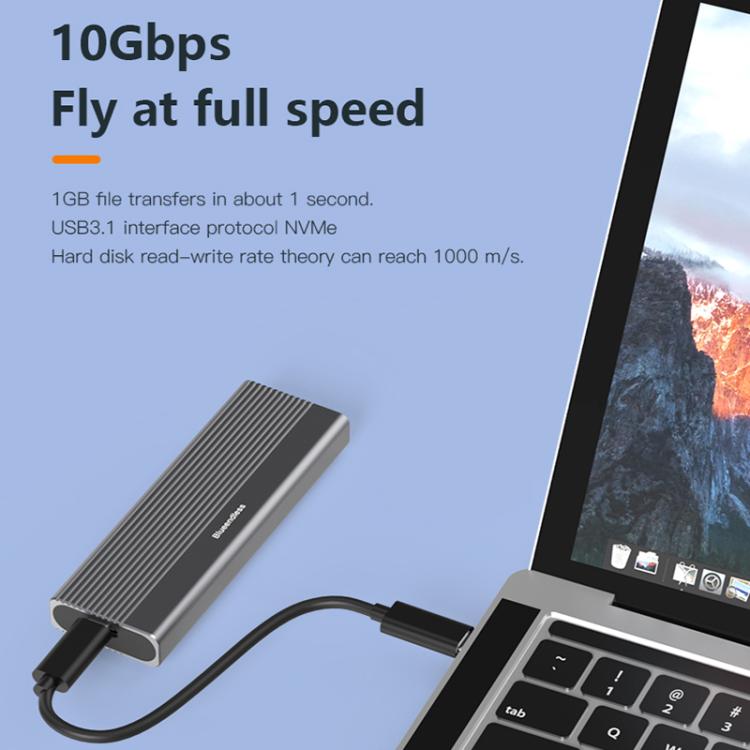 Blueendless 2818SN M.2 Nvme / Sata Dual-protocol Mobile Hard Disk Box