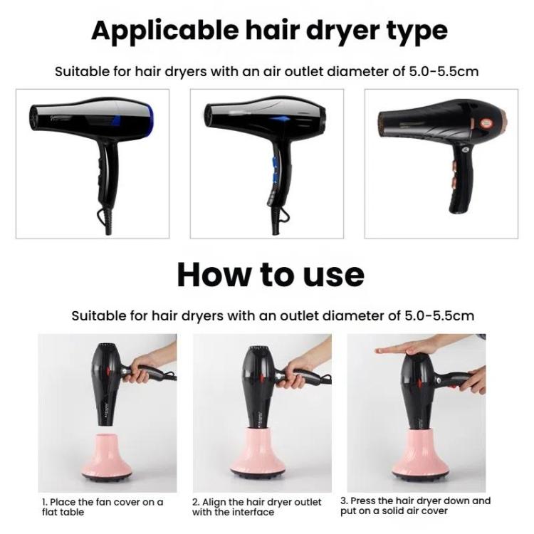 Hair Dryer Diffuser Hair Salon Styling Hair Dryer Cover Curler Large Wind Hood