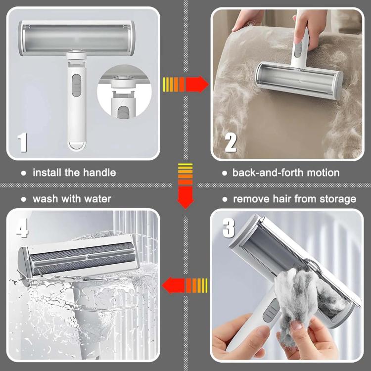 Pet Hair Removal Tool Reusable Lint Roller for Cats & Dogs