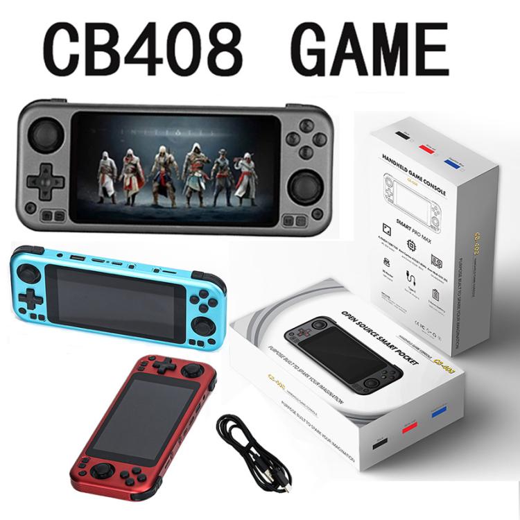 CB408 4.7-inch Touch Screen Handheld Game Console Supports WiFi Android 11 +Linux System