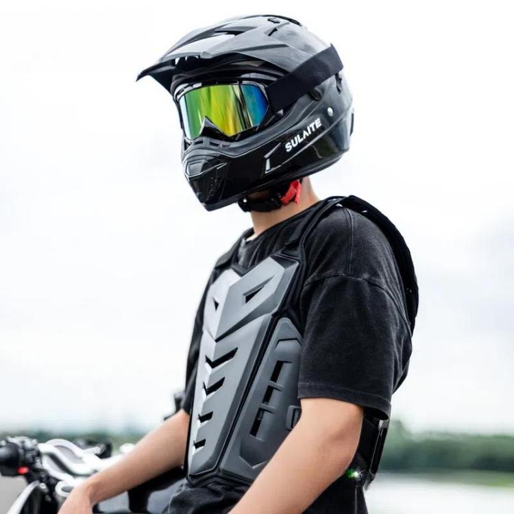 SULAITE Motocross Armor Vest Motorcycle Rider Chest Protection Equipment Racing Anti-Fall Armor Protector