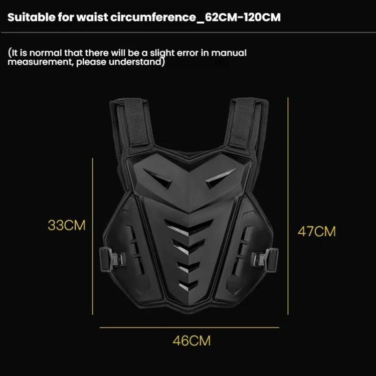 SULAITE Motocross Armor Vest Motorcycle Rider Chest Protection Equipment Racing Anti-Fall Armor Protector