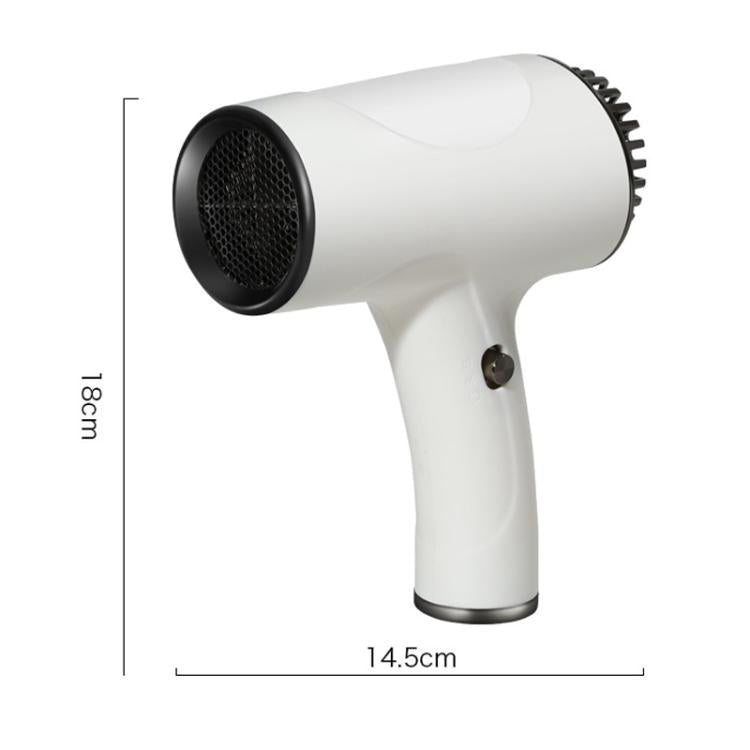 Rechargeable Wireless Hair Dryer Negative Ion Hot and Cold Wind Versatile Hairdressing Tools