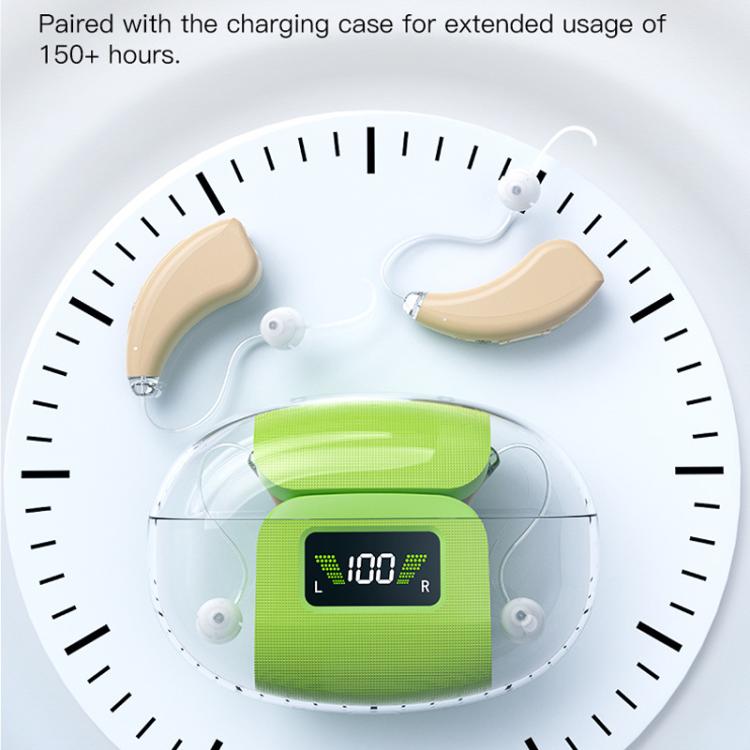 16-Channel Digital Hearing Aid Elderly Sound Amplifier With Digital Display Space Charging Box