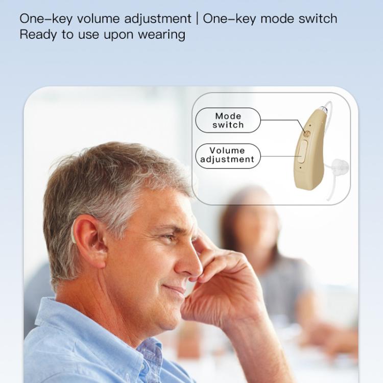 16-Channel Digital Hearing Aid Elderly Sound Amplifier With Digital Display Space Charging Box