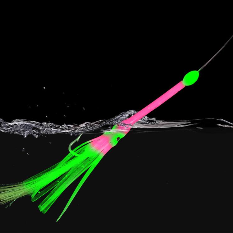 Luminous Bionic Hairtail String Hook Anti-bite Spanish Mackerel Fishing Set