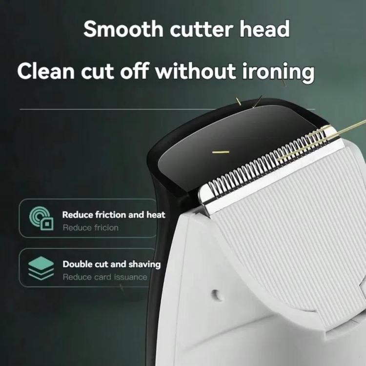 Hair-absorbing Hair Clipper Rechargeable Low Noise Hair Trimmer for Babies, Adults and Pets