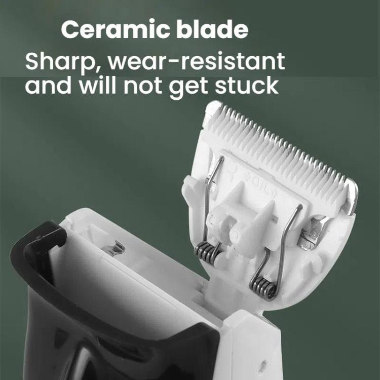 Hair-absorbing Hair Clipper Rechargeable Low Noise Hair Trimmer for Babies, Adults and Pets