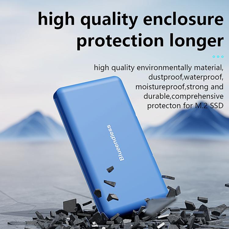 Blueendless M1 Universal M.2 SSD Shockproof and Waterproof Storage Box