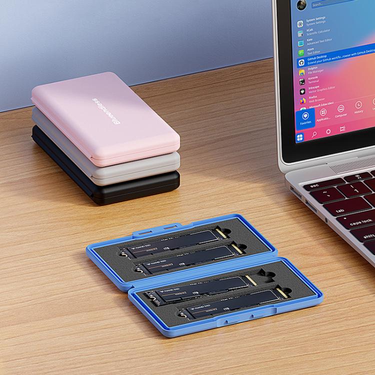 Blueendless M1 Universal M.2 SSD Shockproof and Waterproof Storage Box