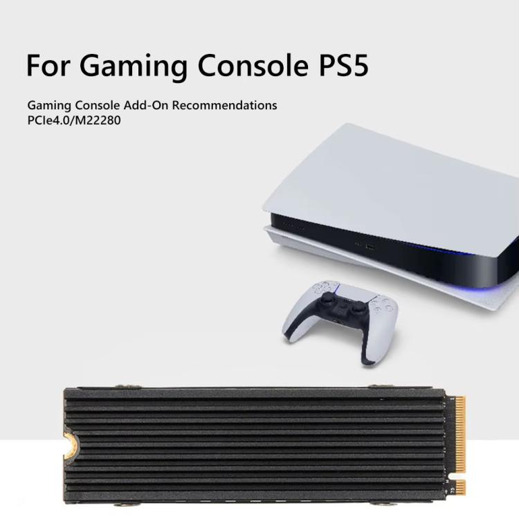 FinalCool M.2 2280 NVME SSD Radiator Aluminum Heat Sink for Desktop PC PS5