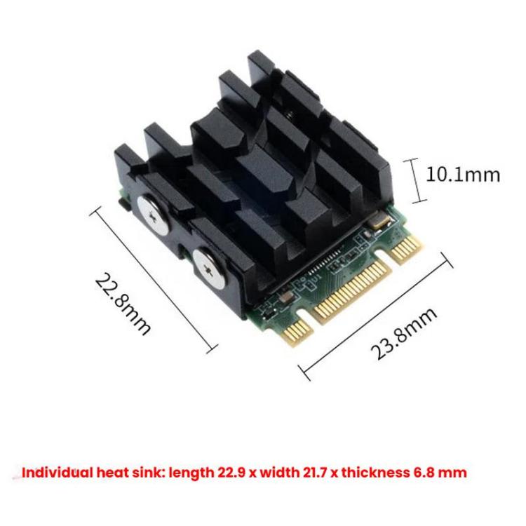 FinalCool  M.2 2230 SSD Heat Sink Aluminum Solid Disk Drive Radiator