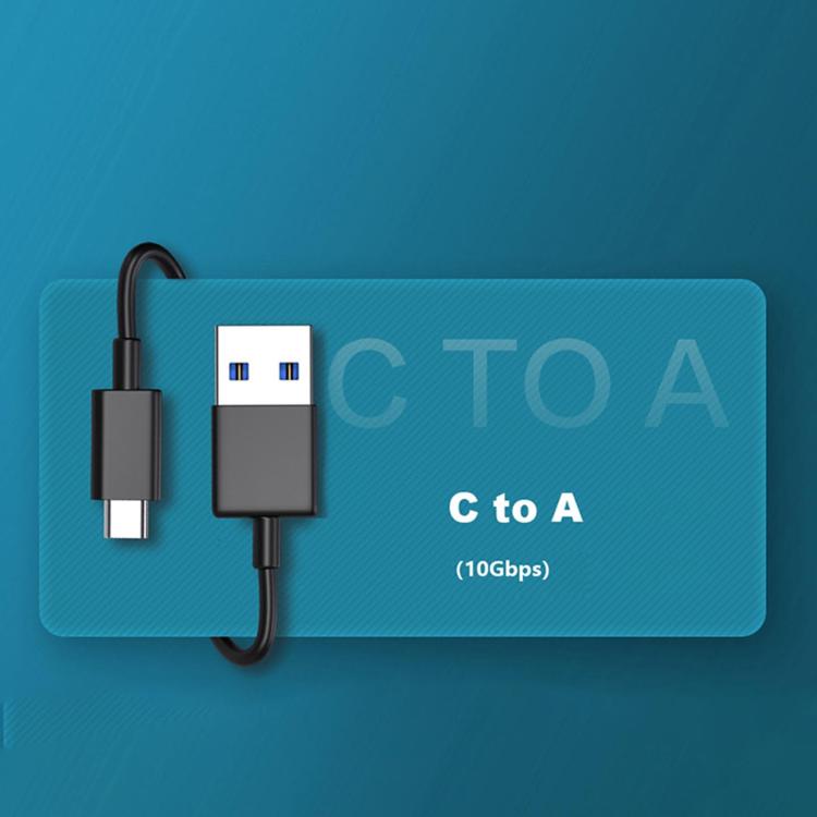 JEYI mSATA to USB 3.1 Type-C 6Gbps SSD Enclosure Adapter Case Aluminum External SSD Case