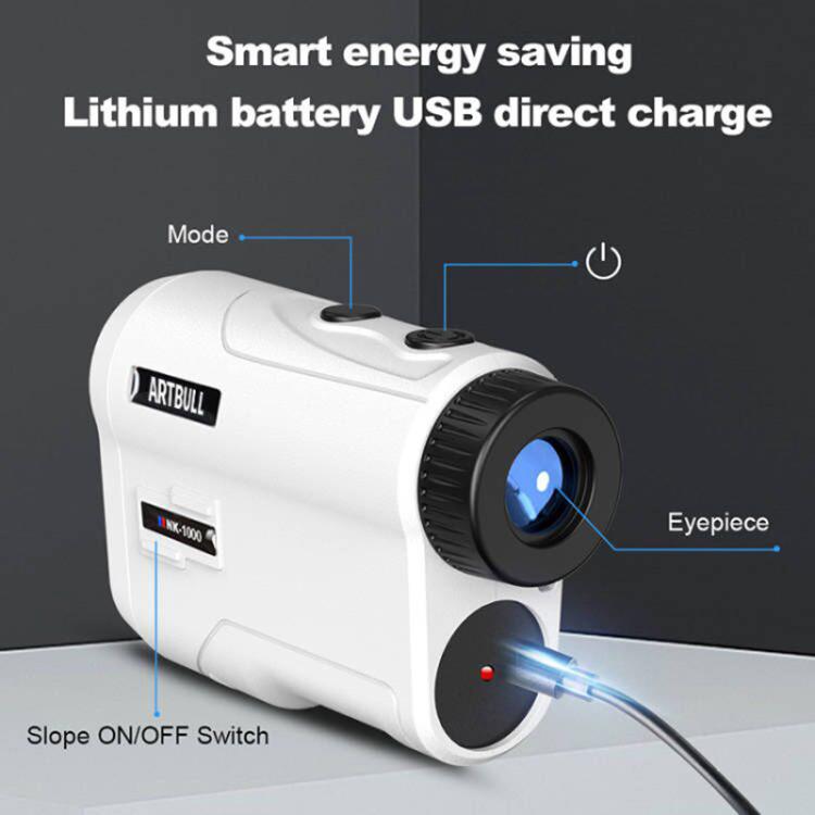 ARTBULL Lock Flag Ramp Outdoor Golf Laser Rangefinder Telescope