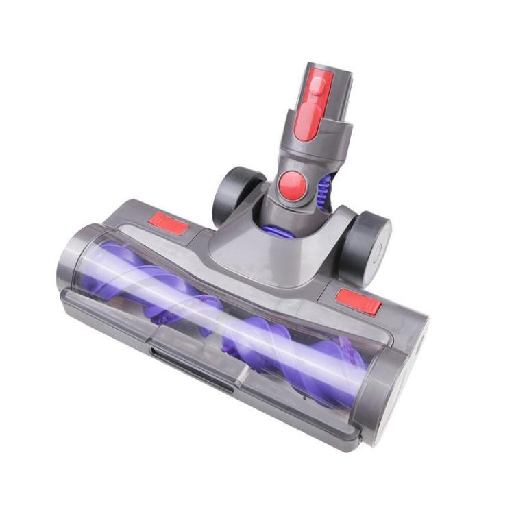 For Dyson V7 V8 V10 V11 V15 Vacuum Cleaner Double Roller Direct Drive Brush Head with LED Light