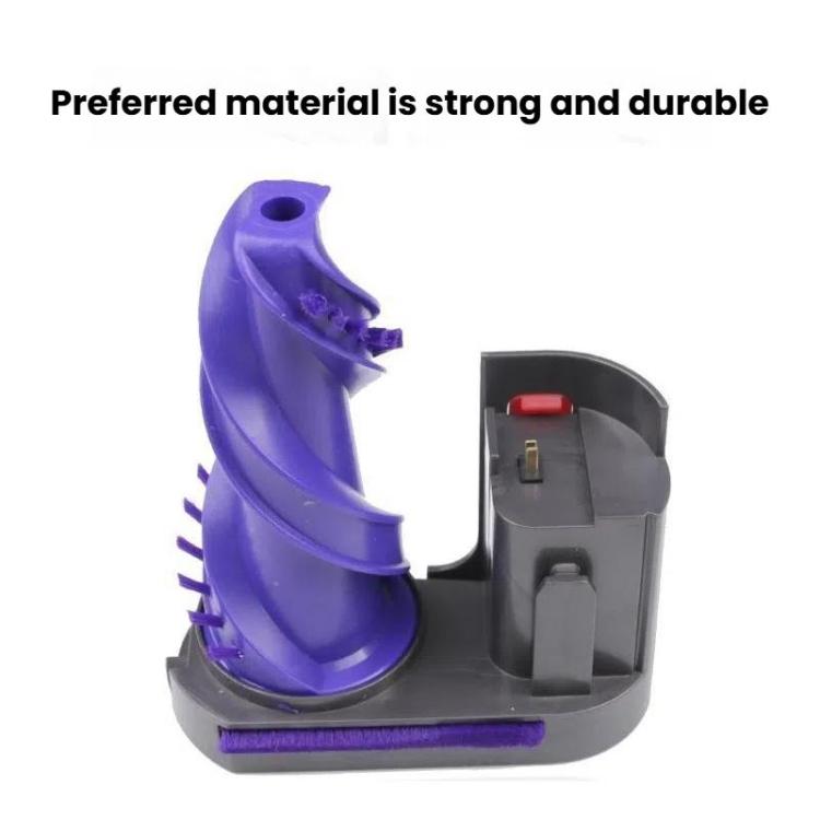 For Dyson V7 V8 V10 V11 V15 Vacuum Cleaner Double Roller Direct Drive Brush Head with LED Light
