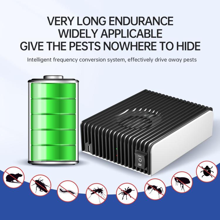Car High-power Ultrasonic Mouse Repeller Portable Outdoor Animal Repeller