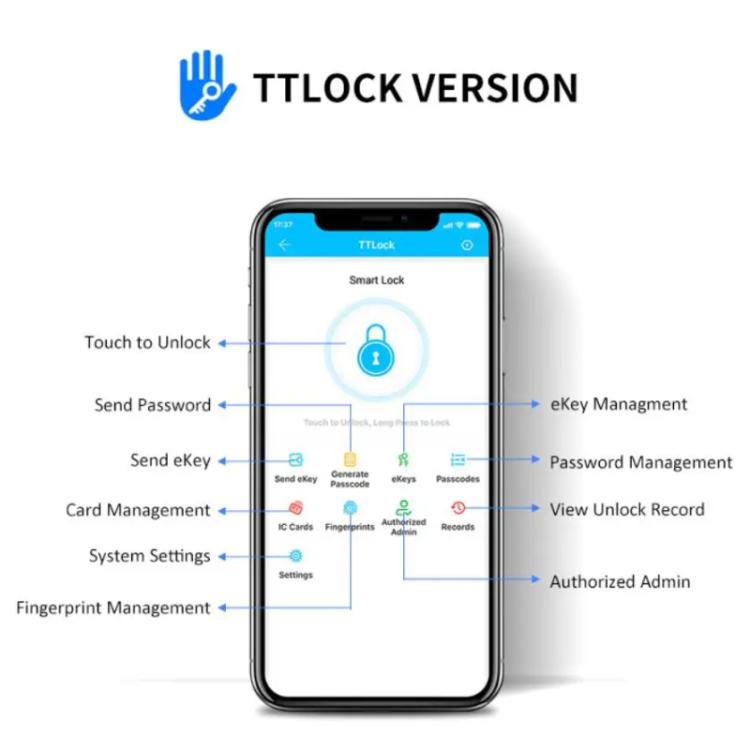 Smart Bluetooth Key Box Supports Fingerprint/APP/Password/IC Card Unlocking