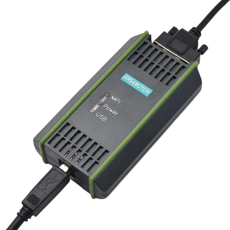 AMSAMOTION USB-MPI Programming Cable For Siemens S7-200/300/400PLC / 6ES7972-0CB20-0XA0